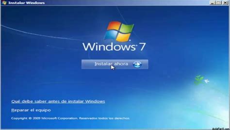 Pr Ctica Instalar Windows En Tu Equipo Windows Intermedio