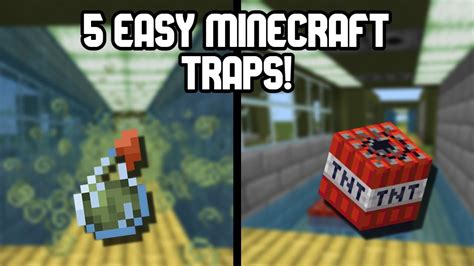 5 Easy Minecraft Traps To Trick Your Friends With Joshbee09 Youtube