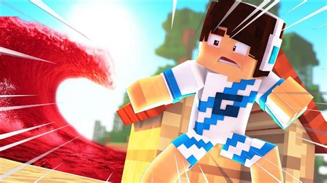 Minecraft Desafio Da Base Segura Contra Tsunami De Sangue