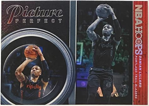 Damian Lillard 2018 19 Panini NBA Hoops Basketball Portland Trail