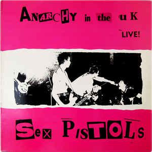 Sex Pistols Anarchy In The UK Live 1985 Vinyl Discogs