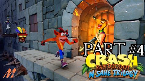 SLIPPERY CLIMB A JE TO TU Crash Bandicoot N Sane Trilogy 4 SK CZ