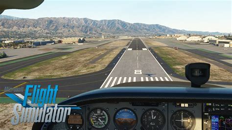 ORBX Burbank Airport KBUR Scenery For Microsoft Flight Simulator