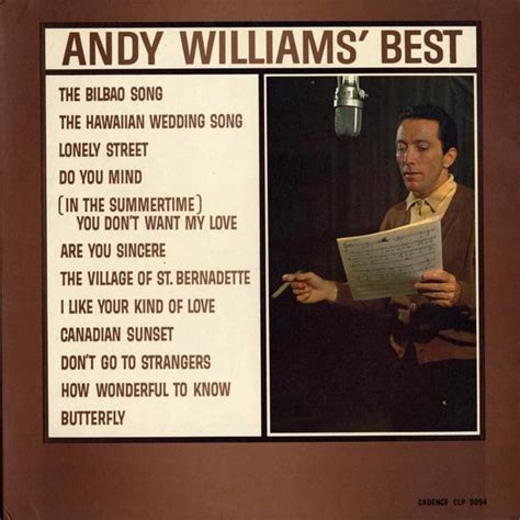 Andy Williams – The Hawaiian Wedding Song Lyrics | Genius Lyrics