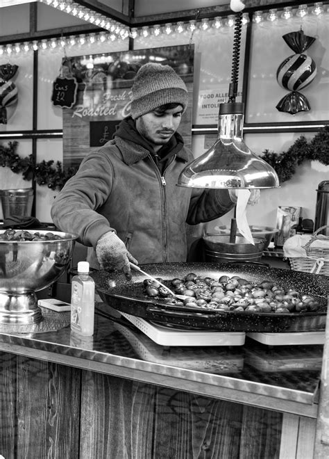 The Hot Chestnut Vendor Liverpool Christmas Market Flickr