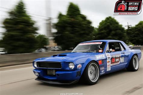 Mike Maiers Mustang Coupe Evaporates A Set Of Tires Hot Rod Network