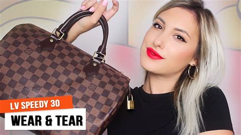 Louis Vuitton Speedy Year Wear And Tear Youtube