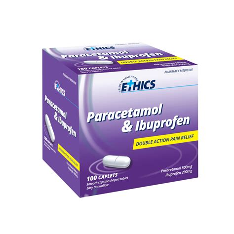 Ethics Paracetamol & Ibuprofen 100s 2651408 | Your Online Pharmacy