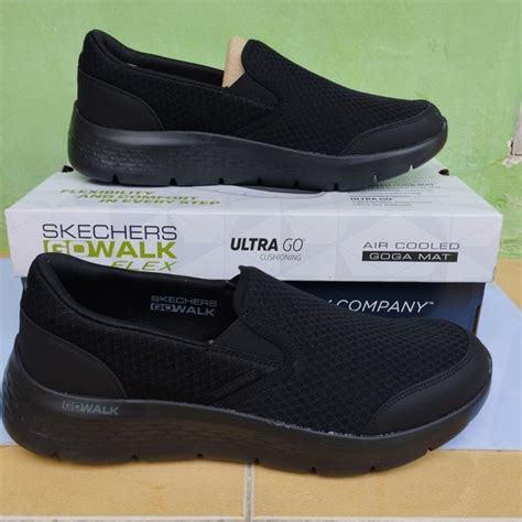 Jual Size Sepatu Skechers Original Slip On Go Walk Flex Bbk