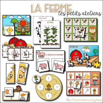 Les Petits Ateliers La Ferme By La Classe De Marybop TPT