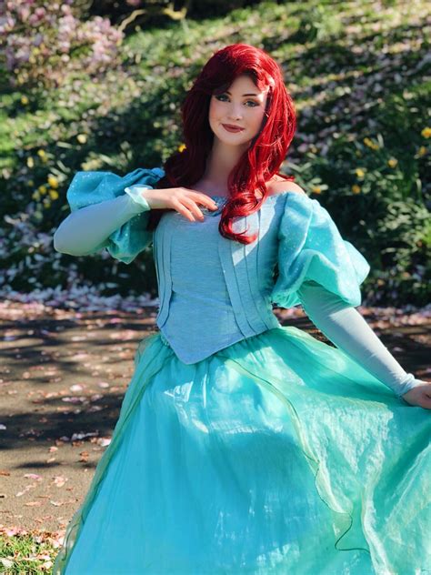 My cosplay of Ariel. Follow my Instagram @mayaa_charlotte Ariel Cosplay, Disney Cosplay, Cute ...