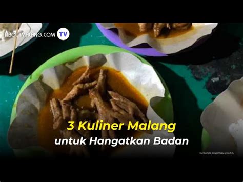 Kuliner Malang Yang Cocok Untuk Hangatkan Badan