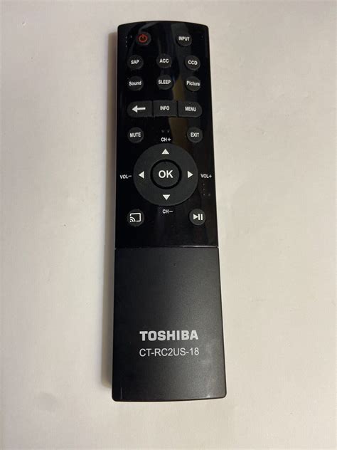 Toshiba Remote Ct Rc Us L Us L M L U L M