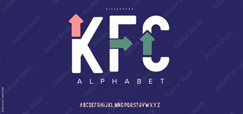 Kfc Modern Font Sans Serif Font Regular Italic Uppercase Lowercase