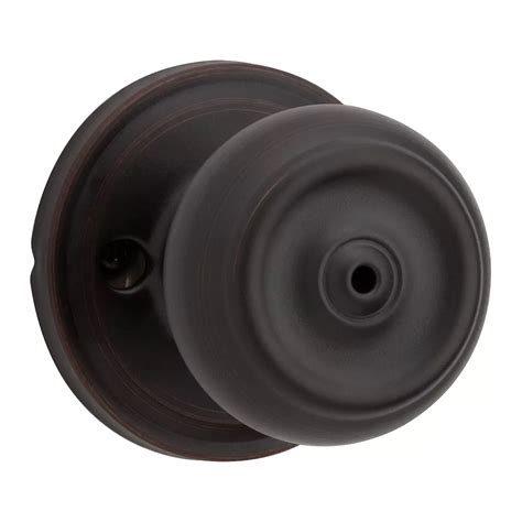 Weiser Phoenix Venetian Bronze Privacy Knob The Home Depot Canada