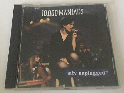 Mtv Unplugged By Maniacs Cd Oct Elektra Label