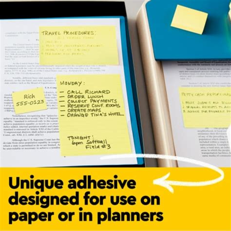 Post It Note Pads Canary Yellow X In Pick N Save