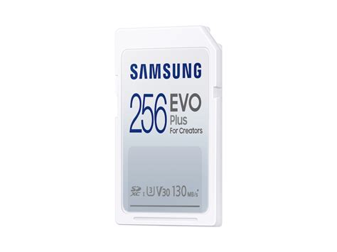 EVO Plus SDXC Full-Size 256GB Memory Card UHS-I| Samsung US