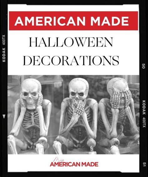 15 American-made Halloween Decorations - Miss American Made