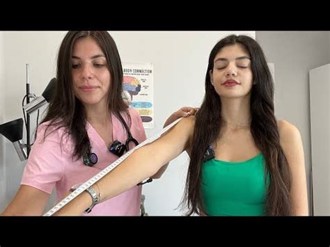 Asmr Real Person Full Body Physical Exam Face Scalp Abdomen Feet