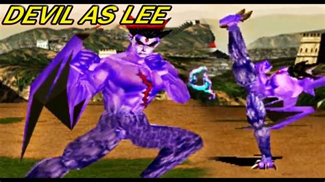 Tas Devil With Lee S Moves Gameplay Tekken Arcade Version