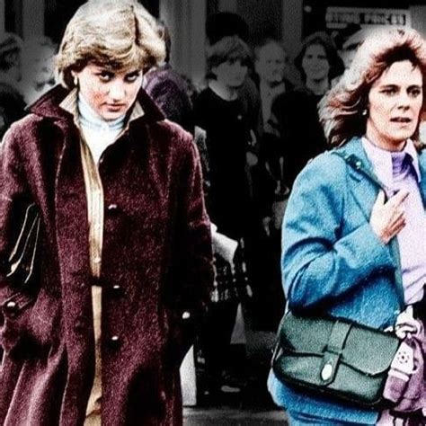 Lady Diana Spencer With Camilla Parker Bowles Who Turned To Be Her