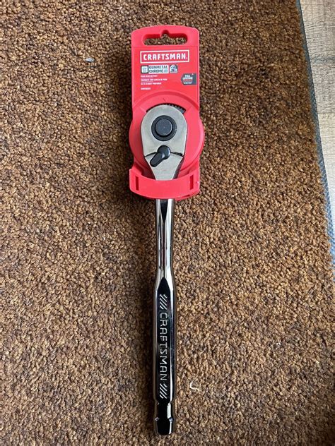 New Craftsman Ratchet Wrench Inch Drive Tooth Pear Head