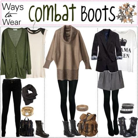 Combat Boots Outfits Ideas