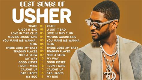 Greatest Hits Usher Full Album 2023 - Best Songs Of Usher 2023 - Rnb ...