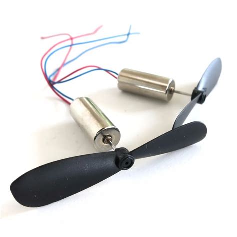 3 7V 40000RPM Coreless Motor Kits Including Propeller 7 16mm Hollow Cup