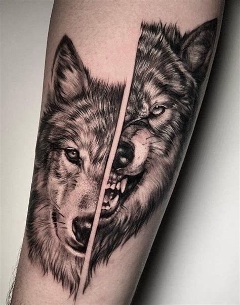 100 exciting wolf tattoos for men unique gallery the trend scout – Artofit