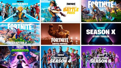 All Fortnite Season And Battle Pass Trailers Season 1 Season 30