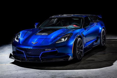 2019 Chevrolet Corvette Zr1 Blue Best Cars Wallpaper