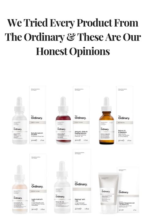 We Tested Every Skin Care Product From The Ordinary Here S What We