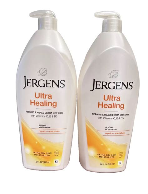 Allure 2 Pack Jergens Hand And Body Lotion Ultra Healing Dry Skin