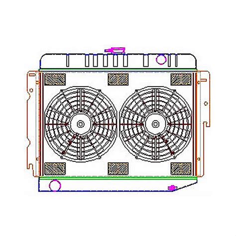 Griffin Thermal Products CU 00005 Griffin Exact Fit Radiator Combos