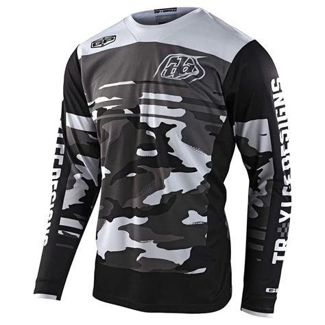 Troy Lee Designs Gp Air Warped Jersey Motocross Dirt Bike Atv Enduro