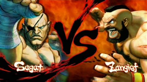 Street Fighter Iv Champion Edition Sagat Vs Zangief Hard Arcade