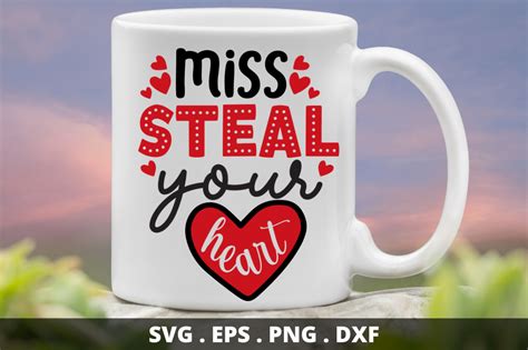 Miss Steal Your Heart Graphic By Printablesvg · Creative Fabrica