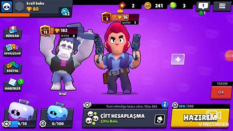 Enesle brawl stars oynadık 1 Olduk YouTube