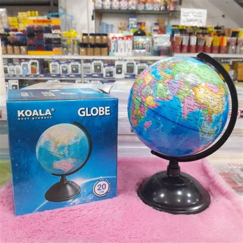 Jual GLOBE BOLA DUNIA PETA DUNIA GLOBE UKURAN DIAMETER LINGKARAN 20