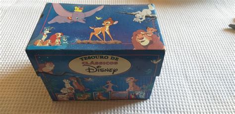 Baú Tesouro De Clássicos Disney 5 Livretos Item De Papelaria Disney