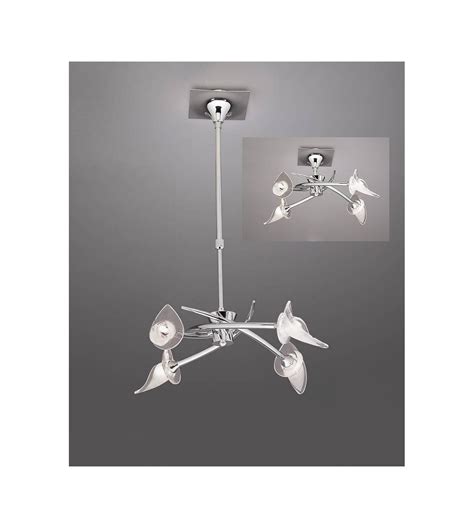 Suspension Flavia Convertible Semi Plafonnier T Lescopique Rond