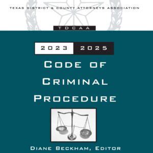 Books Texas District County Attorneys Association