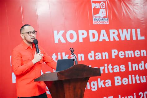 Gelar Kopdarwil Di Babel Giring Yakin Psi Sukses Di Pemilu