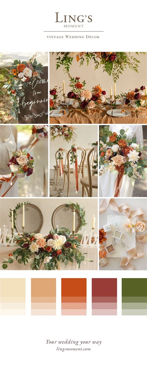 Terracotta Wedding Inspiration Wedding Theme Colors Wedding Colors Wedding Inspiration Fall