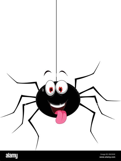 cute spider cartoon for you design Stock Vector Image & Art - Alamy