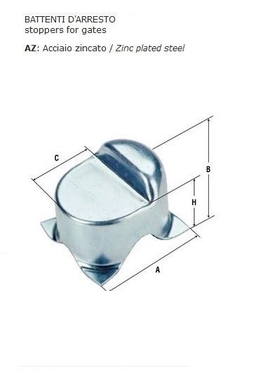 Battente D Arresto Per Cancello