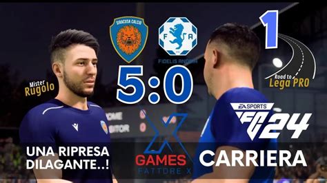 FC24 Carriera Serie D Siracusa Vs Fidelis Andria 5 1 YouTube