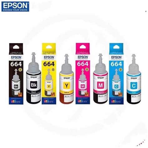 Epson 644 Original 70ml Ink 4 Colors 1set Shopee Philippines